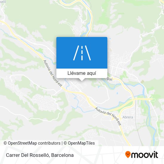 Mapa Carrer Del Rosselló