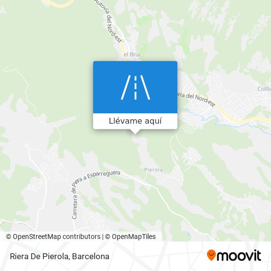 Mapa Riera De Pierola