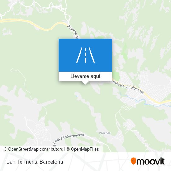 Mapa Can Térmens