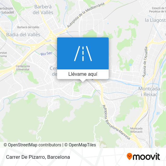 Mapa Carrer De Pizarro