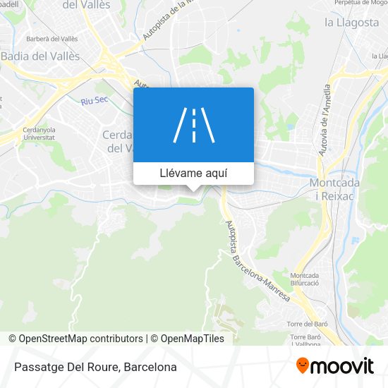 Mapa Passatge Del Roure