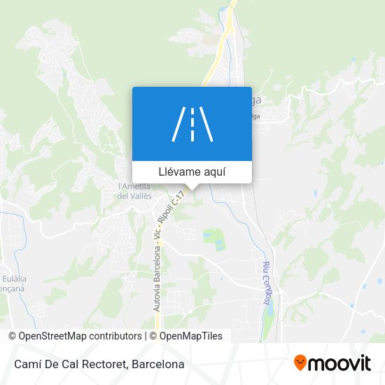 Mapa Camí De Cal Rectoret