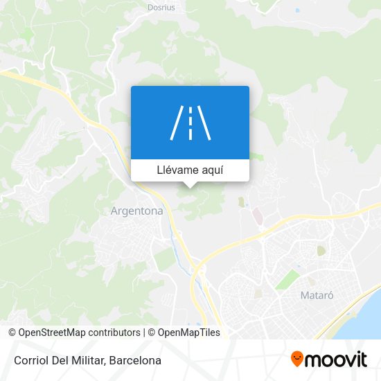 Mapa Corriol Del Militar