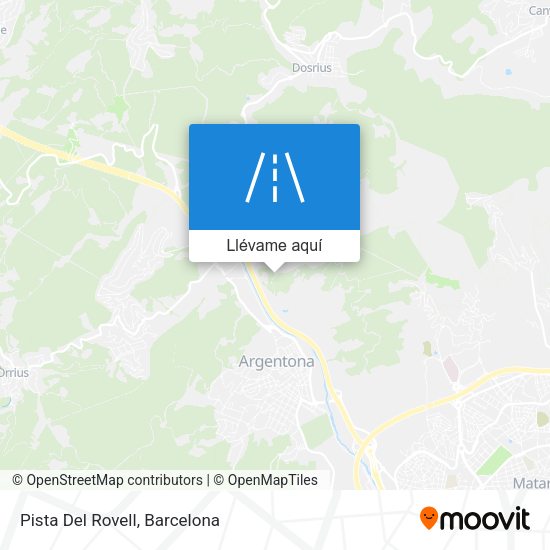 Mapa Pista Del Rovell