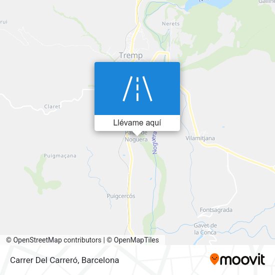 Mapa Carrer Del Carreró