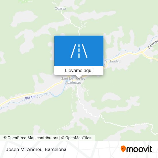 Mapa Josep M. Andreu