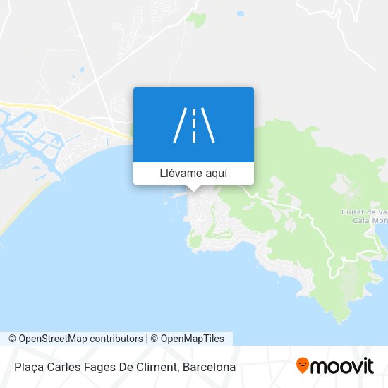 Mapa Plaça Carles Fages De Climent
