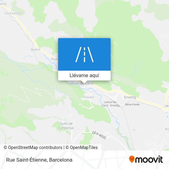 Mapa Rue Saint-Étienne