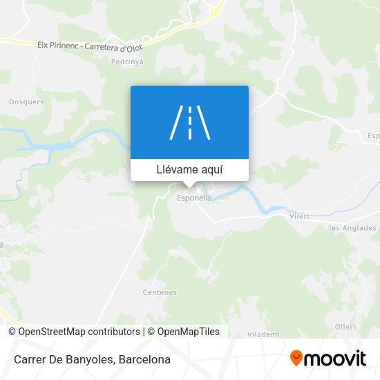 Mapa Carrer De Banyoles