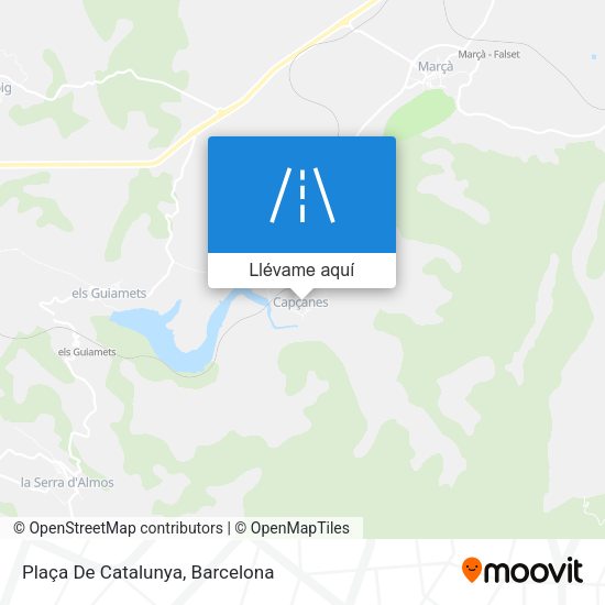Mapa Plaça De Catalunya