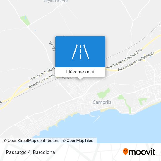 Mapa Passatge 4