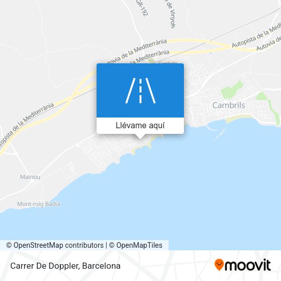 Mapa Carrer De Doppler