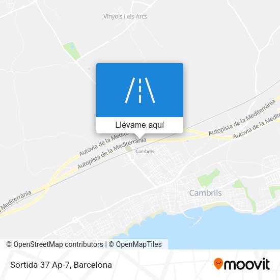 Mapa Sortida 37 Ap-7