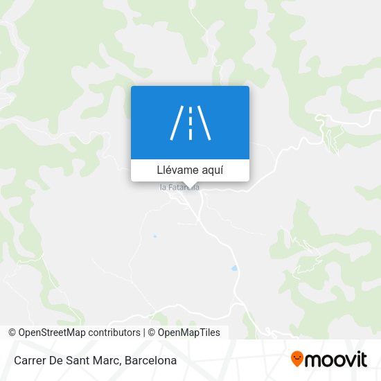 Mapa Carrer De Sant Marc