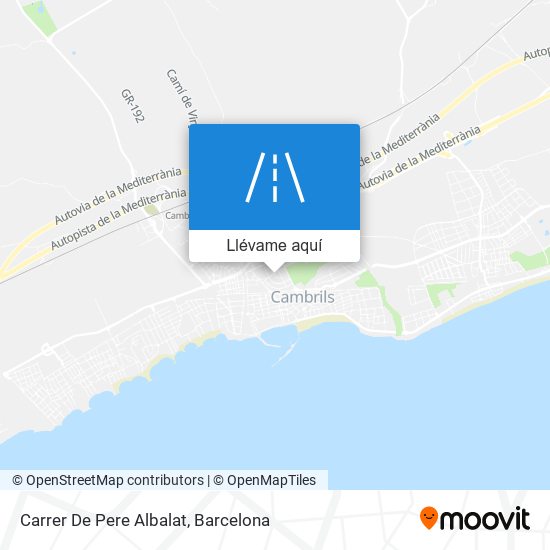 Mapa Carrer De Pere Albalat