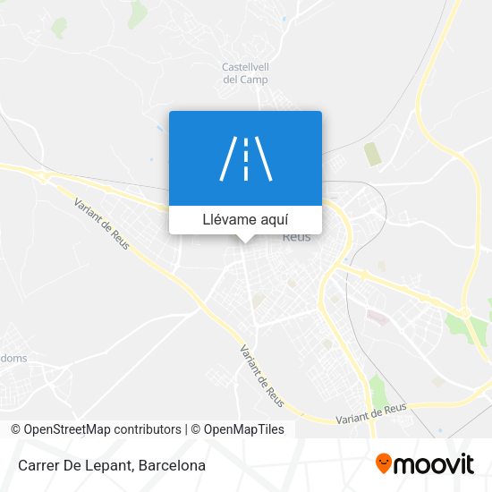Mapa Carrer De Lepant