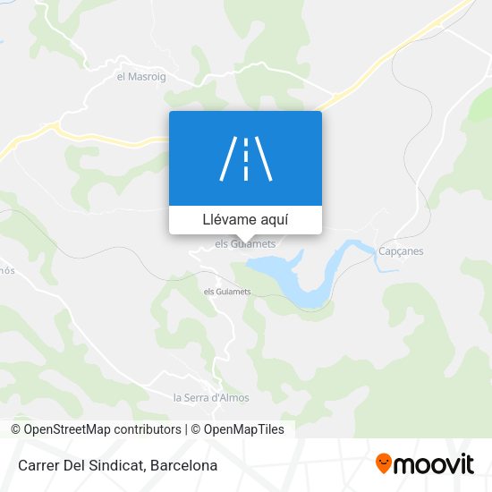Mapa Carrer Del Sindicat
