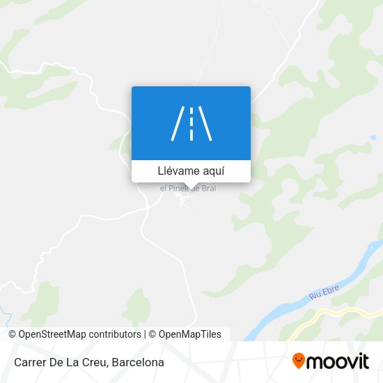 Mapa Carrer De La Creu