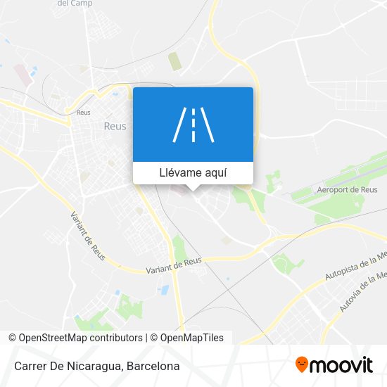 Mapa Carrer De Nicaragua