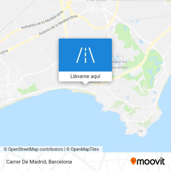 Mapa Carrer De Madrid