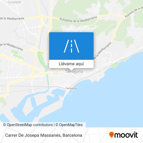 Mapa Carrer De Josepa Massanés