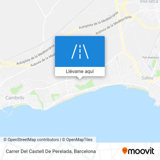 Mapa Carrer Del Castell De Perelada