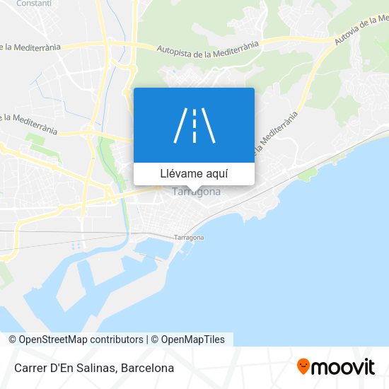 Mapa Carrer D'En Salinas