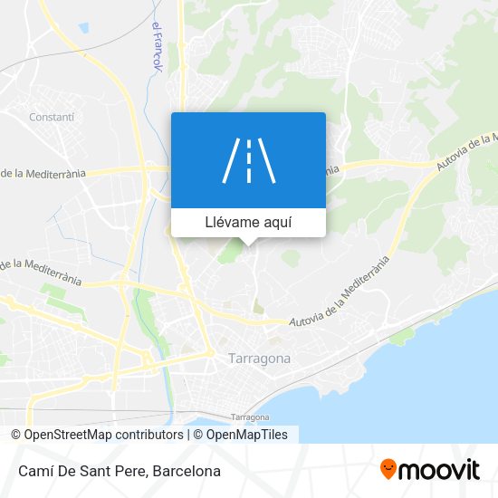 Mapa Camí De Sant Pere