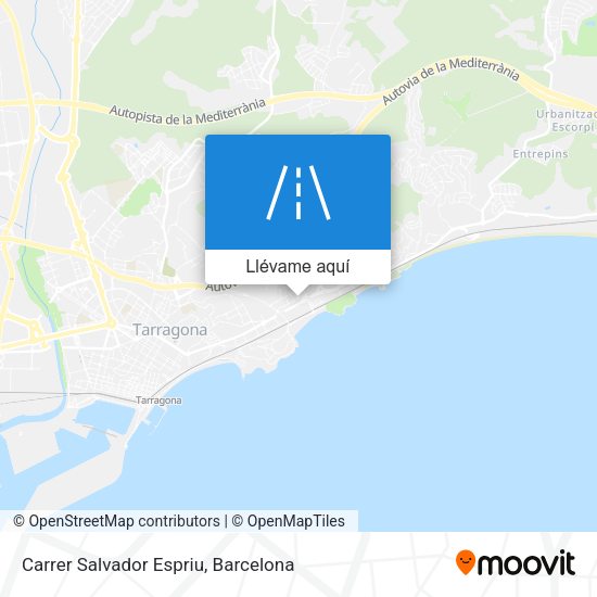 Mapa Carrer Salvador Espriu