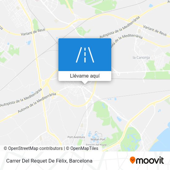Mapa Carrer Del Requet De Fèlix