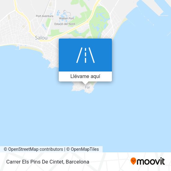 Mapa Carrer Els Pins De Cintet