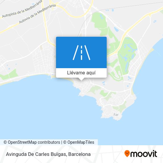 Mapa Avinguda De Carles Buïgas
