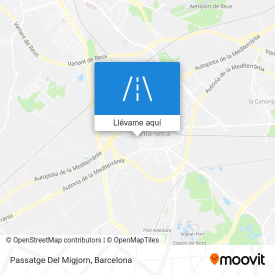Mapa Passatge Del Migjorn