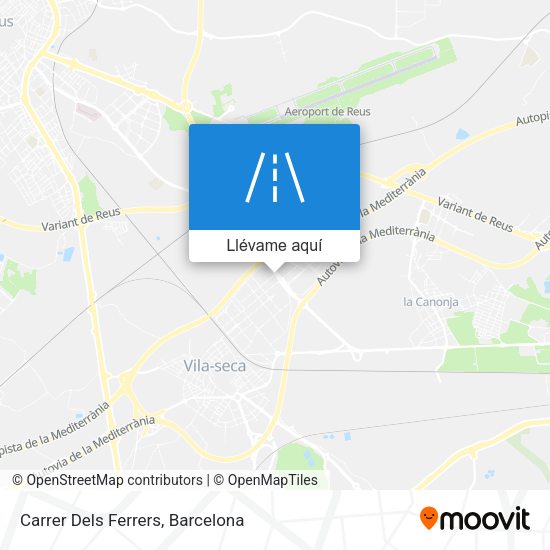 Mapa Carrer Dels Ferrers