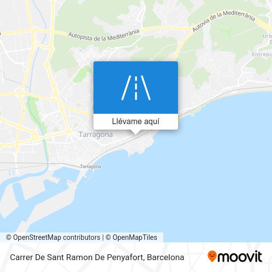 Mapa Carrer De Sant Ramon De Penyafort