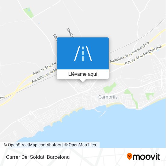 Mapa Carrer Del Soldat