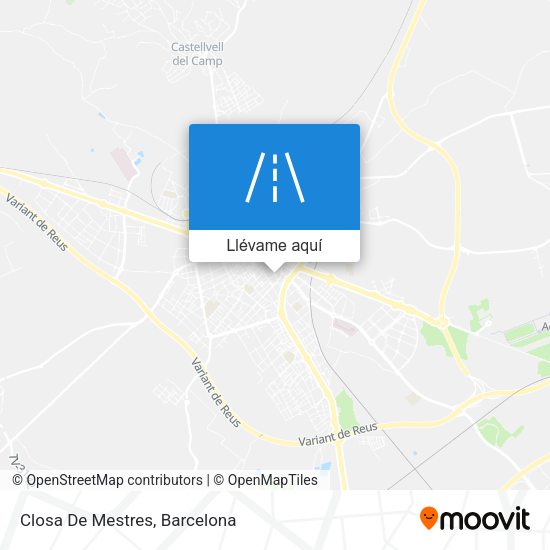 Mapa Closa De Mestres