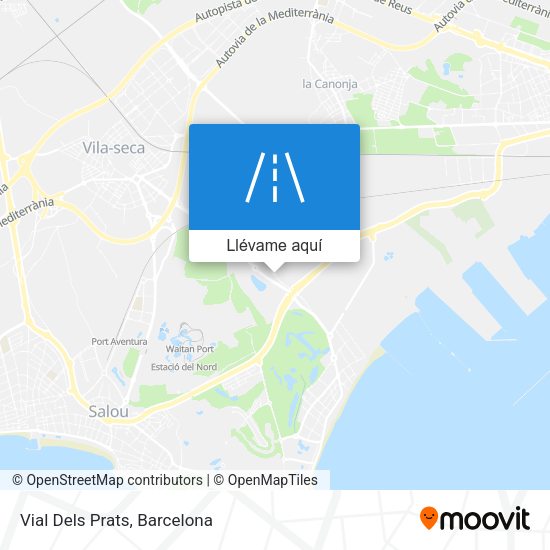 Mapa Vial Dels Prats