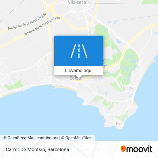 Mapa Carrer De Montsió
