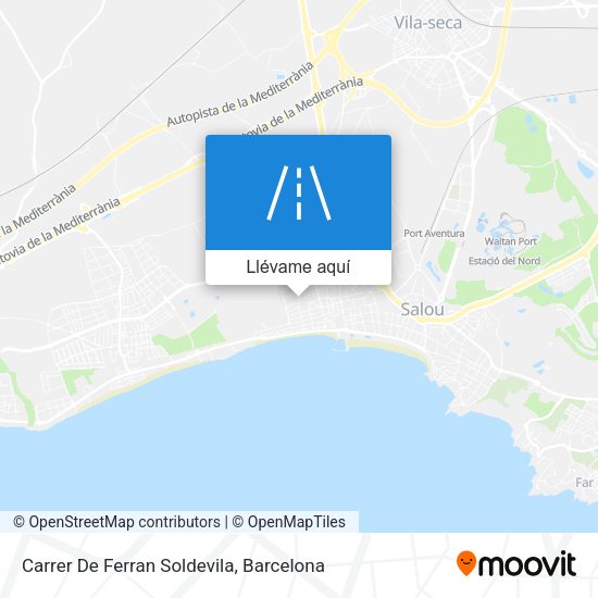 Mapa Carrer De Ferran Soldevila