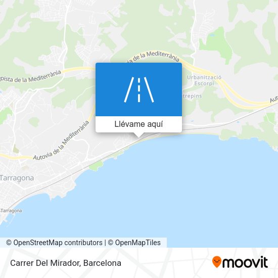Mapa Carrer Del Mirador