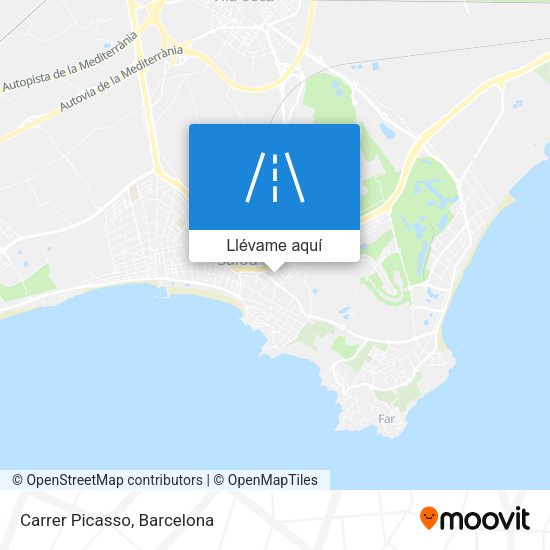 Mapa Carrer Picasso