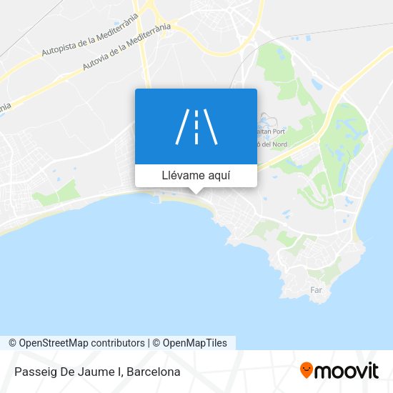 Mapa Passeig De Jaume I