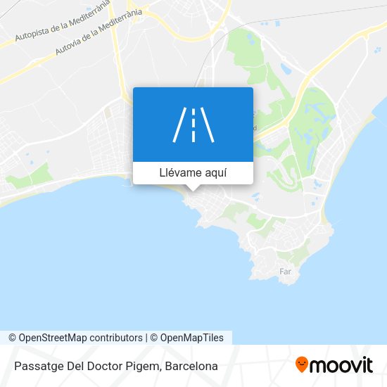Mapa Passatge Del Doctor Pigem