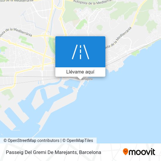 Mapa Passeig Del Gremi De Marejants