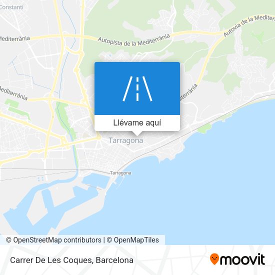 Mapa Carrer De Les Coques