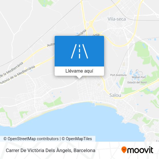 Mapa Carrer De Victòria Dels Àngels