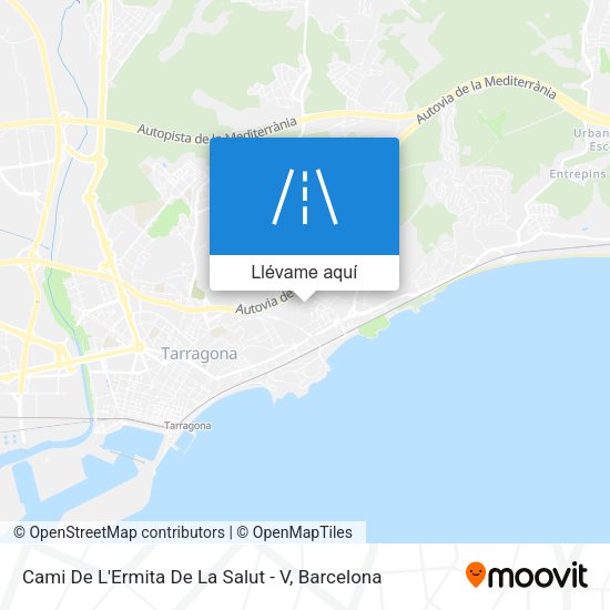 Mapa Cami De L'Ermita De La Salut - V