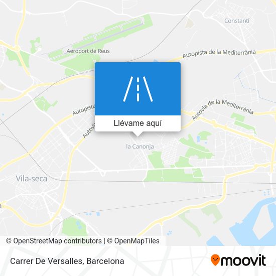 Mapa Carrer De Versalles