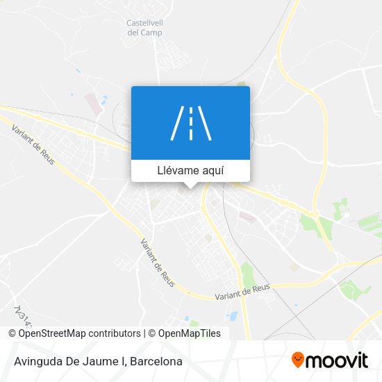 Mapa Avinguda De Jaume I